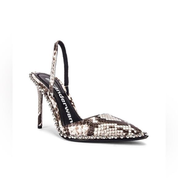 ALEXANDER WANG Rina Studded Slingbacks - Picture 1 of 14